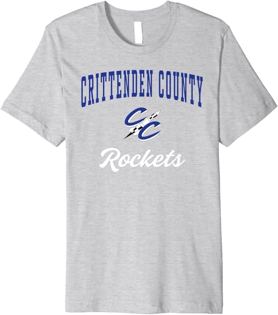 Crittenden County High School Rockets Premium TShirt